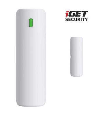 iGET SECURITY EP4 - Bezdrátový magnetický senzor pro dveře/okna pro alarm iGET SECURITY M5, dosah 1km