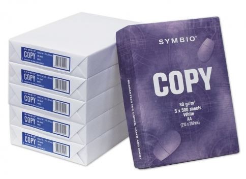 Kancelářský papír Symbio A4 80g bílý 500 listů