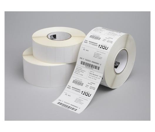 Label, Paper, 102x38mm; Thermal Transfer, Z-Perform 1000T, Uncoated, Permanent Adhesive, 76mm Core