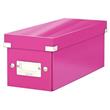 LEITZ Krabice na CD Click&Store, růžová