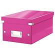 LEITZ Krabice na DVD Click&Store, růžová