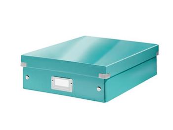 LEITZ Organizační box Click&Store, velikost M, ledově modrá