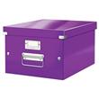 LEITZ Univerzální krabice Click&Store, velikost M (A4), purpurová