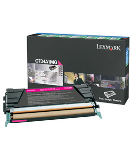 Lexmark C734, C736, X734, X736, X738 Magenta Return Programme Toner Cartridge (6K)