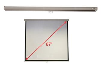 M87-S01MW Projection Screen 70"x70" (1/1) Wall & Ceiling Matt White Manual