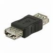 Nedis CCGP60900BK - USB 2.0 Adaptér | A Zásuvka - A Zásuvka | Černá barva