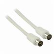 Nedis CSGP40290WT20 - Francouzský Koaxiální Kabel | IEC (Koaxiální) Zástrčka 9 mm - IEC (Koaxiální) Zástrčka 9 mm | 2 m | Bílá bar