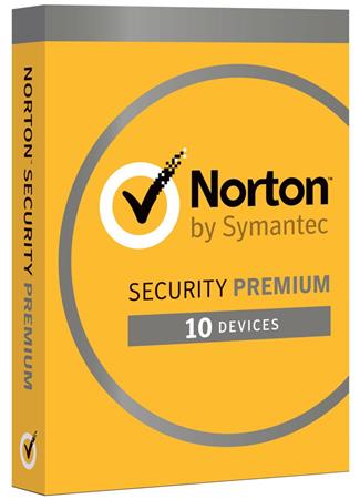 NORTON SECURITY PREMIUM CZ 1 uživatel na 10 zařízení na 2 roky