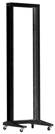 OCRACK 19" montážní rám 42U jednodílný černý
