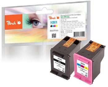 PEACH kompatibilní cartridge HP No 301 MultiPack, black, color