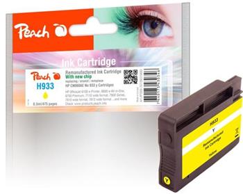 PEACH kompatibilní cartridge HP No. 933, žlutá, CN060AE, 8,5ml