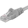 Premiumcord Patch kabel CAT6a S-FTP, RJ45-RJ45, AWG 26/7 7m šedá