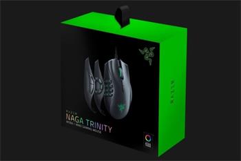 Razer Naga Trinity - myš drátová/herní/programovatelná/16000DPI/RGB/černá
