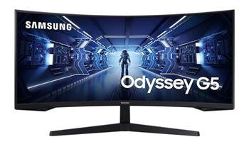 Samsung LED LCD 34" Odyssey G5 21:9 VA/3440x1440/1ms/250 cd/m2/HDMI/DP/Prohnutý