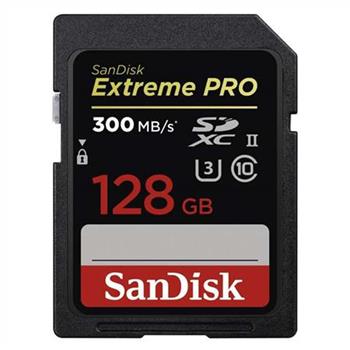 SanDisk Extreme Pro SDXC 128 GB 300 MB/s UHS-II