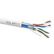 Solarix Instalační kabel Solarix CAT6A FFTP šedý Dca 500m/cívka