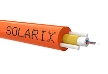 Solarix Venkovní DAC kabel CLT Solarix 02vl 9/125 OS PP Fca SXKO-DAC-2-OS-PP