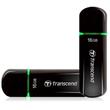 Transcend 16GB JetFlash 600, USB 2.0 flash disk, MLC, černo/zelený, LED indikace, vysokorychlostní, 32MB/s R, 12MB/s W