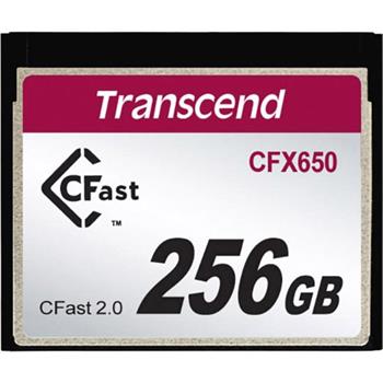 Transcend 256GB CFast 2.0 CFX650 paměťová karta (M