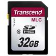 Transcend 32GB SDHC (Class 10) MLC průmyslová paměťová karta (bez adaptéru], 20MB/s R, 16MB/s W