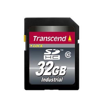 Transcend 32GB SDHC průmyslová paměťová karta, Cla