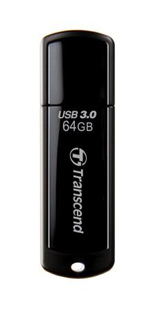 Transcend 64GB JetFlash 700, USB 3.0 flash disk, černý