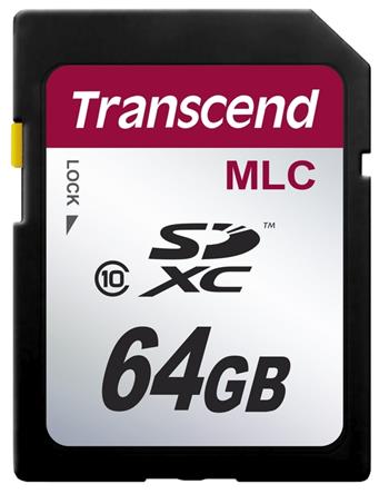 Transcend 64GB SDXC (Class 10) MLC průmyslová pamě