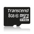 Transcend 8GB microSDHC (Class 10) paměťová karta (bez adaptéru)
