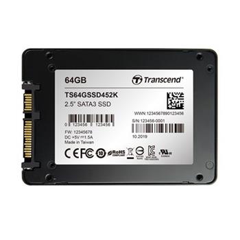 TRANSCEND SSD452K 64GB Industrial (3K P/E) SSD dis