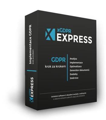 xGDPR Express pro 1 PC a 1 společnost - krabicová verze