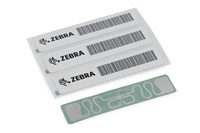 Zebra RFID Non-printable 150 mic polypropylene wristband with clip closure (includes white clips)