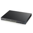 Zyxel XGS2210-28HP, 28-port Managed Layer2+ Gigabit Ethernet switch, 24x Gigabit metal + 4x 10GbE SFP+ ports, PoE 802.3a